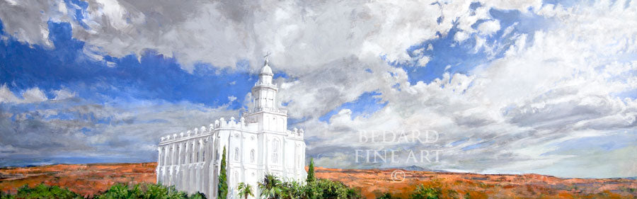 The White Edifice of the Desert - St George Temple