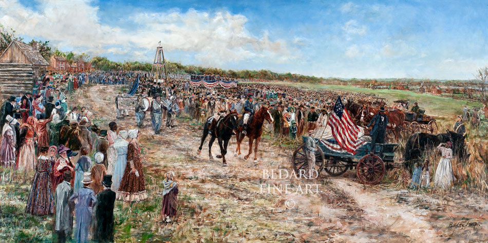 Laying of the Nauvoo Temple Cornerstones