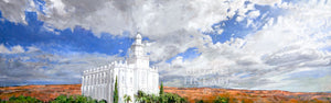The White Edifice of the Desert - St George Temple